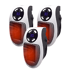 3x Ultra Air Heaters Multi-Room Pack